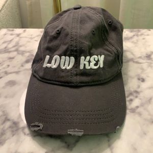 Aerie distressed adjustable cap